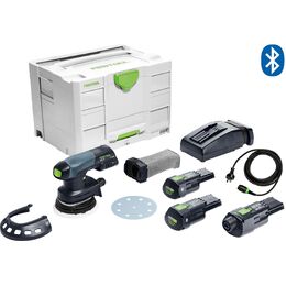 Festool ETSC 125 18V 125mm Cordless Random Orbital 2mm Sander Bluetooth 3.1Ah (575718)