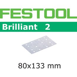 Festool 80 x 133mm Brilliant Abrasive Sheet 