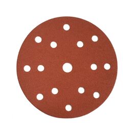 Hook and Loop Perforated Sanding Disc 150mm (15 Hole)