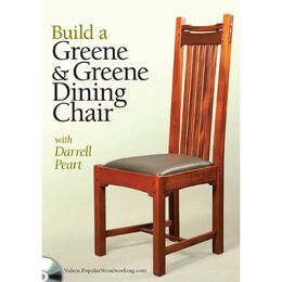 Build a Greene & Greene Dining Chair with Darrell Peart (DVD)