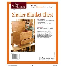 Shaker Blanket Chest Plan
