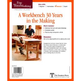 A Workbench 30 Years in the Making Plan