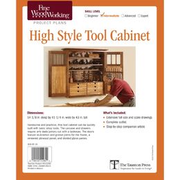 High Style Tool Cabinet Plan