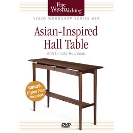 Asian-Inspired Hall Table - DVD