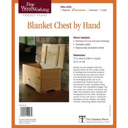 Blanket Chest by Hand Plan