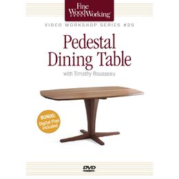Pedestal Dining Table (DVD)