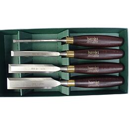 Hamlet HCT011 4 Piece Bevel Edge Wood Chisel Set