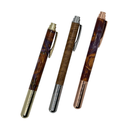 Lester Pen Kit Bundle (5 ea: Gold / Chrome / Copper — 15 kits) EOFY Special