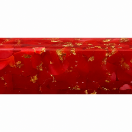 Red with Gold