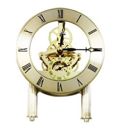 112mm Skeleton Clock  Bundle (4 x Gold & 4 x Chrome) - Black Friday Special