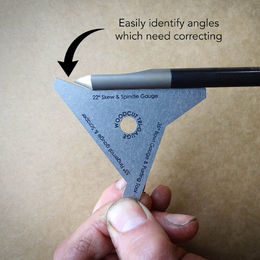 Woodcut Tru-Grind Tri-Gauge