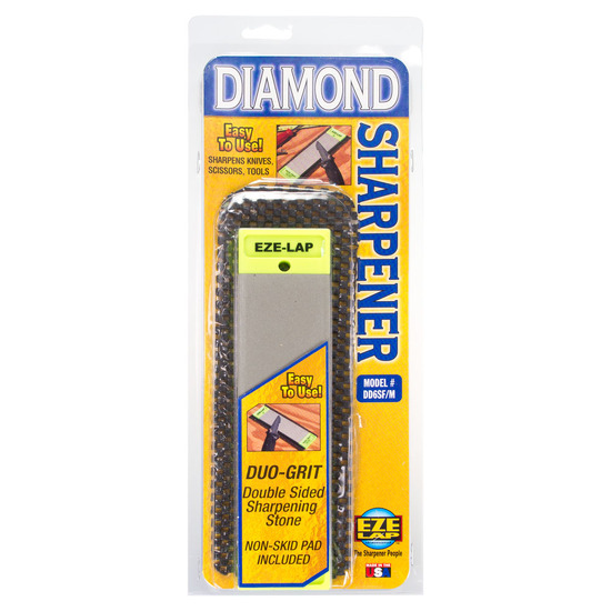 EZE Lap Diamond Sharpeners Double Sided 2" x 6" Super Fine/Medium Grit Stone