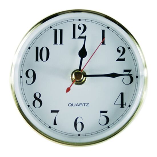 Mustair 100mm Clock Fit Ups 10-Pack Bundle (Gold/Arabic Numbers) - EOFY Special