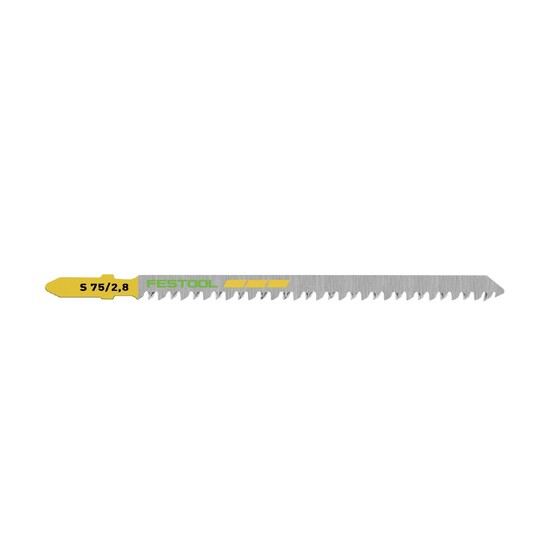 Festool Straight Cut Jigsaw Blade S 75mm 5 Pack (204260)