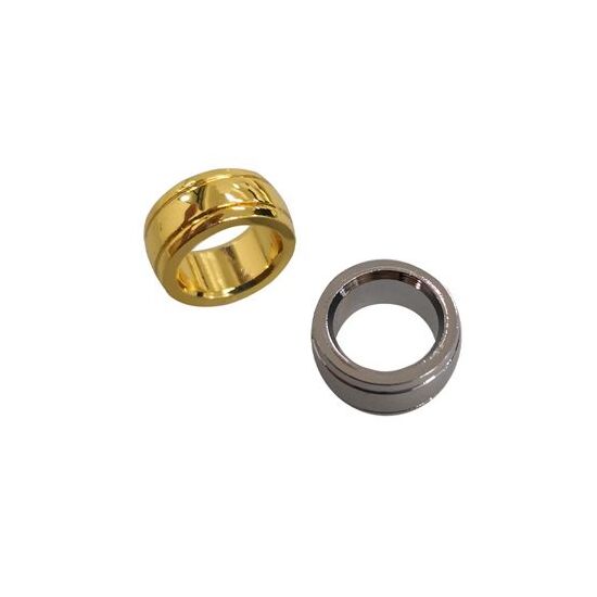 7mm Fancy Slimline Centre Bands (Chrome)