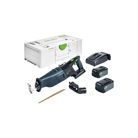 Festool RSC 18 18V Cordless Reciprocating Saw 5.2Ah Bluetooth Set in Systainer (576948)