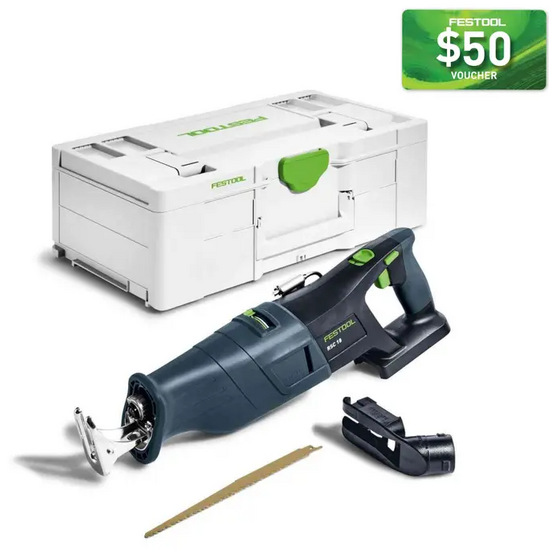 Festool RSC 18 18V Cordless Reciprocating Saw Basic in Systainer (576947)