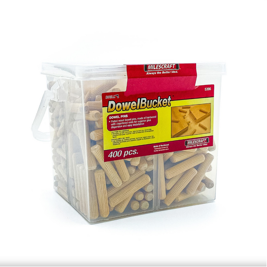 Milescraft Dowel Bucket (Metric)