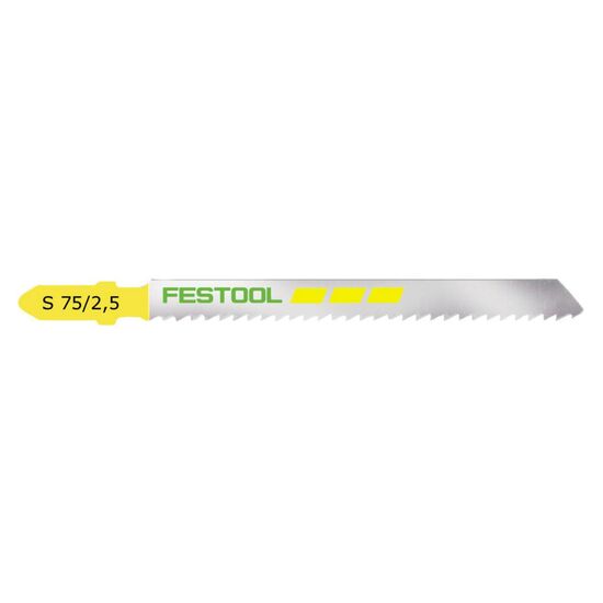 Festool Jigsaw BladeS 75/2.5  (5 Pack) (486548)
