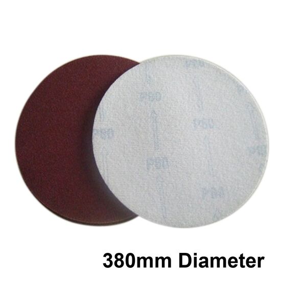 Hook and Loop Resin Bond Paper Disc 380mm - P40