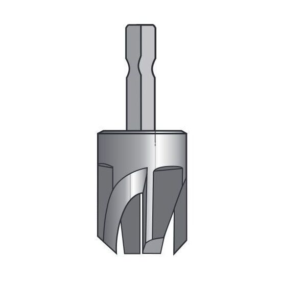 Carb-I-Tool HSS Plug Cutter [Size: 1/4"]