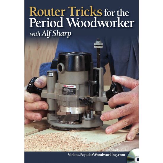 Router Tricks for the Period Woodworker with Alf Sharp (DVD)