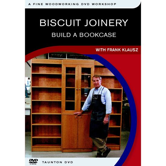 Biscuit Joinery: Build a Bookcase with Frank Klausz - DVD