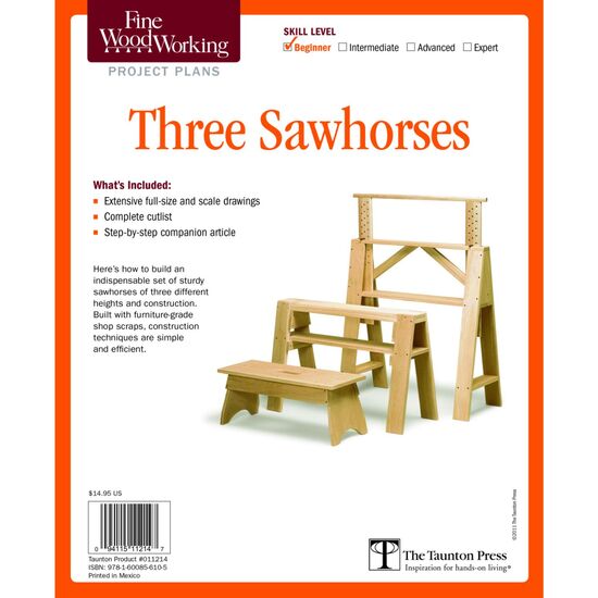 Three Sawhorses Plan