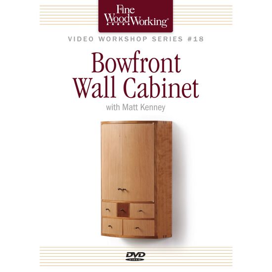 Bow-Front Wall Cabinet (DVD)