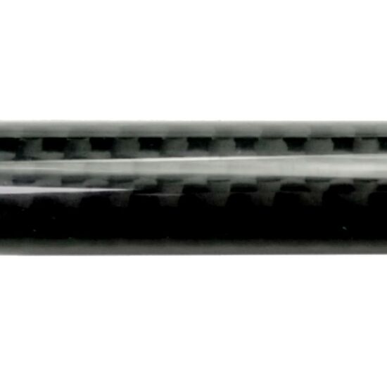 Pre-Finished Black Fibre Pen Blank - Panama