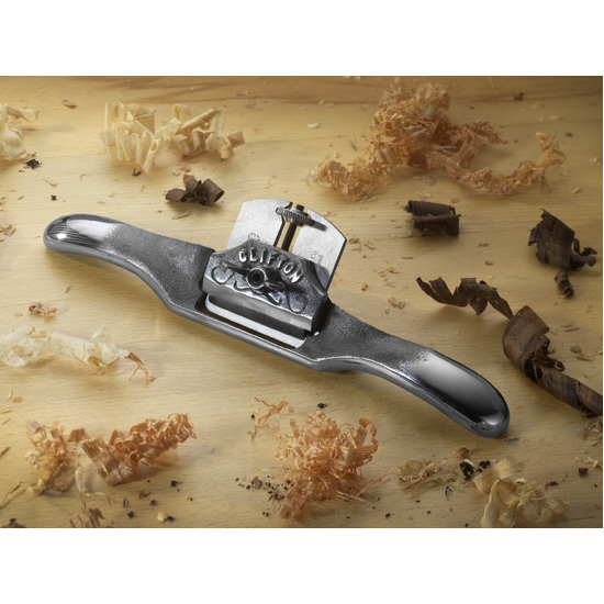 Clifton 650 Curved Bottom Straight Spokeshave