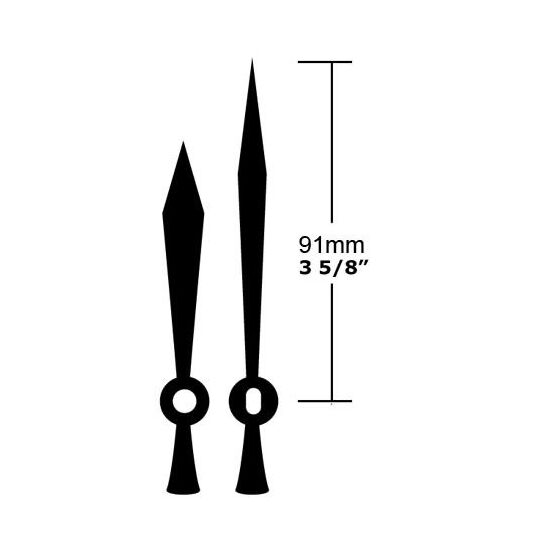 91mm Sword Hands(Plating:Black)