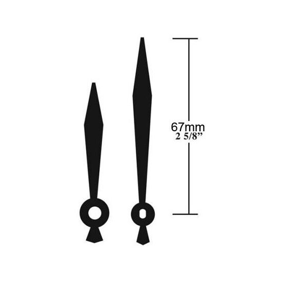 67mm Sword Hands(Plating:Black)