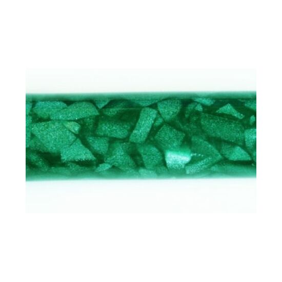 Metre Long Acrylic - Green - White Crush