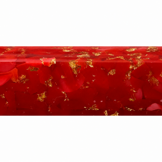 Red with Gold
