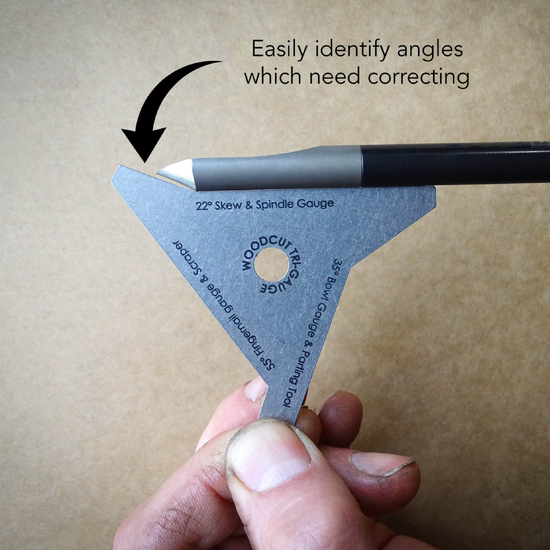 Woodcut Tru-Grind Tri-Gauge