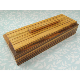  Zebrano Desk Pen Set 