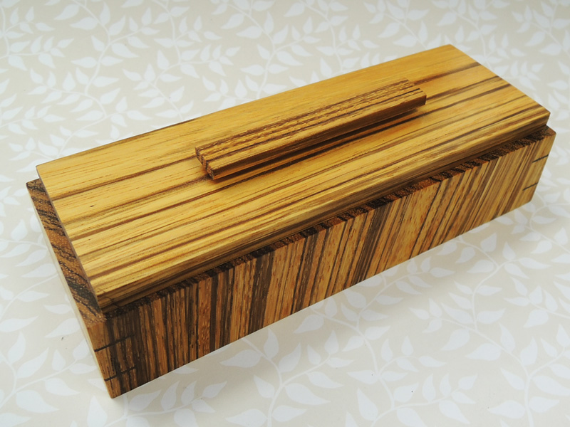 X-Cut Zebrano Bird Cage