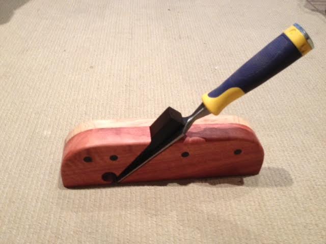 Chisel Plane we made at Timberbits.